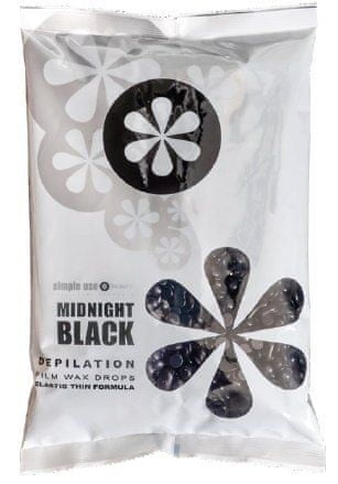 Simple Use Beauty Depilačný vosk zrnka - Midnight Black - 800g